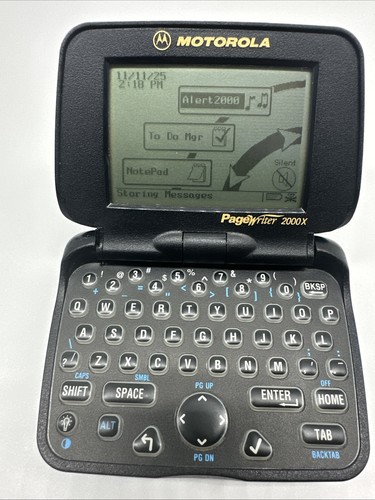 Motorola Vintage Pagewriter 2000x the 1st Timeport -Two-Way Pager- - Picture 7 of 14