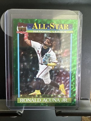 Ronald Acuna Jr. 1991 All Stars Green Crackle /99 #91AS-28 Tops 2026 Series 2