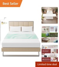 Enhanced Sleep Grounding Fitted Sheet - 400 Thread Count with 10m Grounding Cord