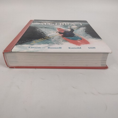 McDougal Littell ~ Algebra 1, by Larson, Boswell, Kanold, Stiff (2007) Hardcover - Picture 7 of 20