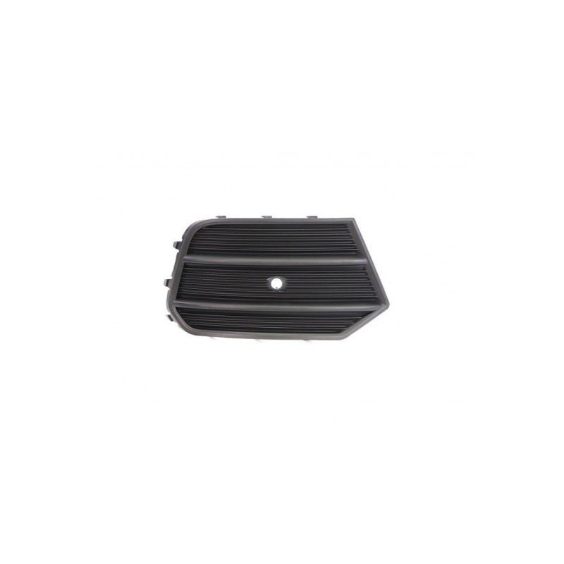 Grille droite noire de pare-choc avant avec trou radar pour Audi Q3 phase 2 de 2015 à 2020