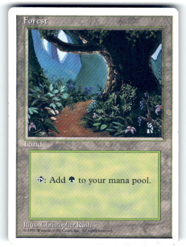 Fourth Edition #175 Forest (B)