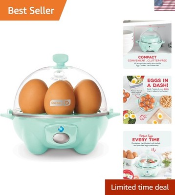 Brand New Rapid Egg Cooker 7 Egg Capacity Aqua Electric