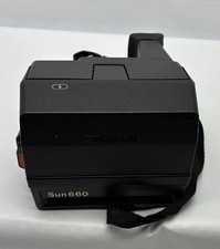 Polaroid 600 Camera Sun 660 Autofocus Vintage Instant Camera - Untested