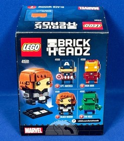 New BLACK WIDOW - Lego BRICK HEADZ 41591 - Marvel Comics SUPER HERO Building Set