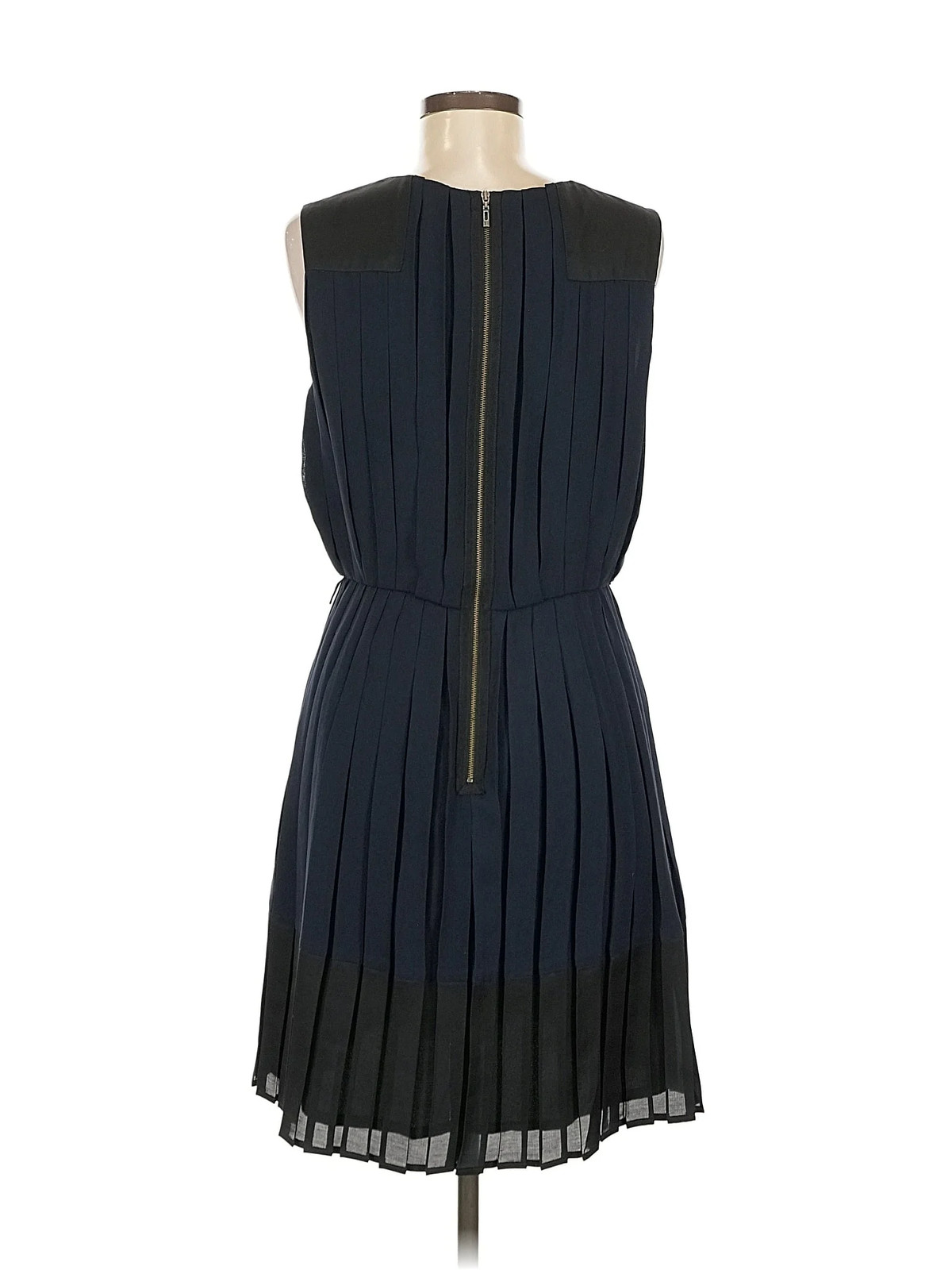 MNG by Mango Women Black Cocktail Dress 8 thumbnail 2