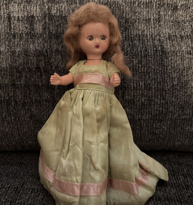 Vintage Hollywood Doll 6" Star on Back pudgy tummy
