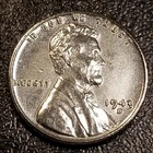 1943-D Lincoln Wheat Penny Cent Steel #3 AU