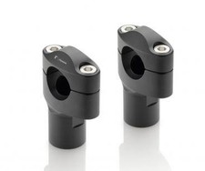 Rizoma Handlebar Clamps Riser 28.6mm Black BMW RnineT 2014-2016