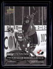 2025-26 Upper Deck Series 2  Canvas Black Program of excellence Ben Kindel