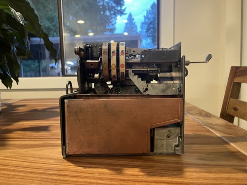 Antique 1930s Mills Vest Pocket Nickel Slot Machine - Bild 10 von 14