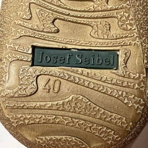 JOSEF SEIBEL Mens Shoes Casual Lace Up Suede Tan Size 40 Sz 7 US EXTRA WIDE NEW! - Picture 8 of 9