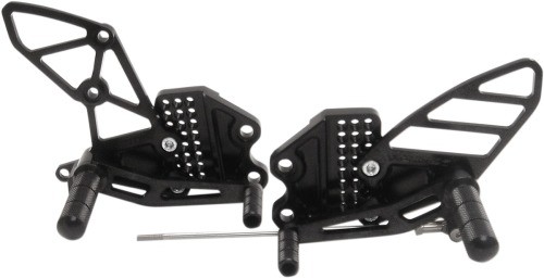 VORTEX REAR SET (BLACK) Fits: Kawasaki ZX1000 Ninja ZX-10R Rearset RS405K
