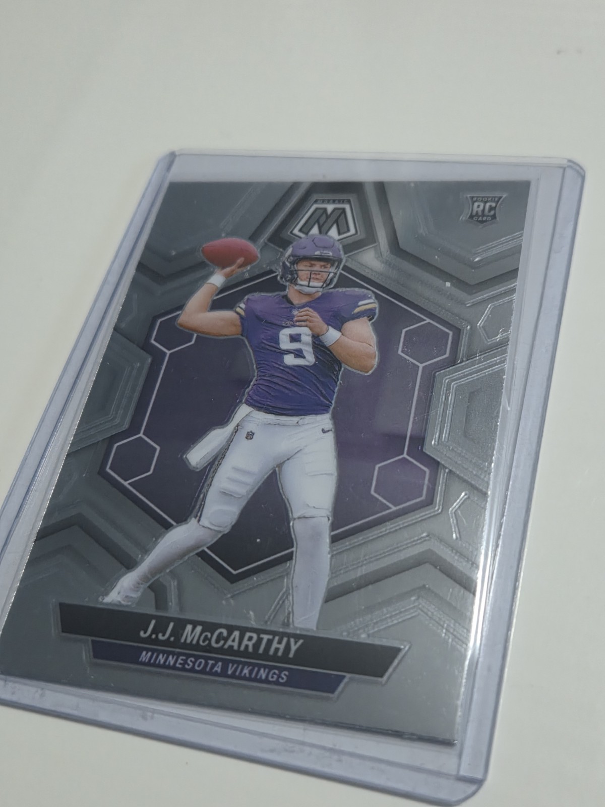2024 Panini Mosaic - Rookies J.J. McCarthy #310 Mosaic Prizm (RC)