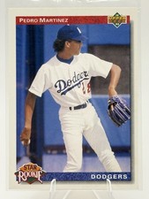 1992 Upper Deck Star Rookie Pedro Martinez #18 Rookie RC HOF