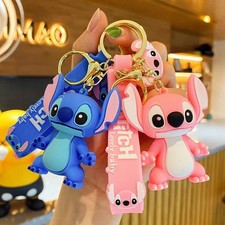 Brand New Stitch Keychain Disney Stitch Figure Doll Keyring rendom color 1 pc