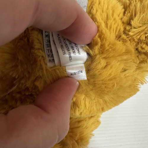 Jellycat Medium BASHFUL SAFFRON BUNNY Soft Plush Toy MUSTARD YELLOW GENUINE 12” - Picture 9 of 9