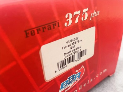 限定260台 BBR 1/18 フェラーリ 375 Plus BBR 1/18 Ferrari 375 Plus Limited Edition 260 Units Red