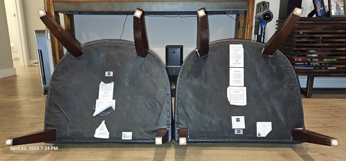 HBF lounge Chairs Made in USA Excellent Condition - Picture 6 of 8
