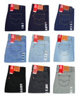 Levis 501 Mens Original  Regular Straight Fit Leg Denim Jeans Pants Bottoms New