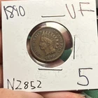 1890 1C Indian Head Cent 1c nice vf #N2852