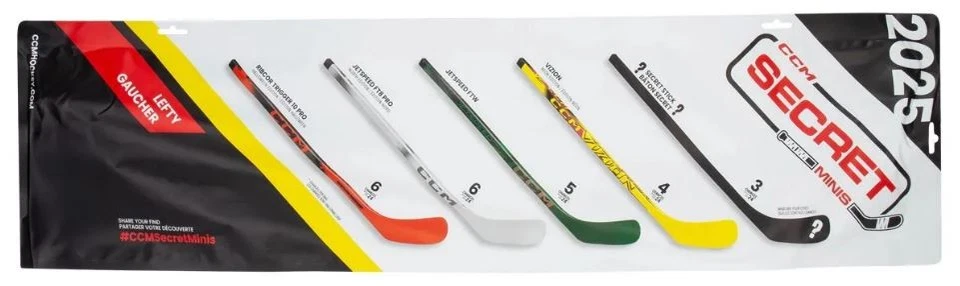 CCM Secret Mini 2025 Mini Hockey Stick (Left Hand) - Image 2 of 2