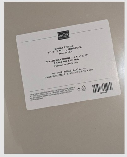 Stampin Up NEW retired 8-1/2x11 Cardstock multiple colors available, select one - Picture 28 of 38