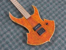 MA Customs USA Devilhead Fire Orange! Handmade, Boutique! w/Gibson P100!