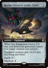 Rocket-Powered Goblin Glider (Extended Art) Foil - MTG SPM 281 - NM