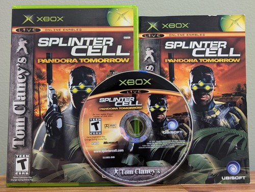 Tom Clancy's Splinter Cell Pandora Tomorrow (Microsoft Xbox, 2004) Tested