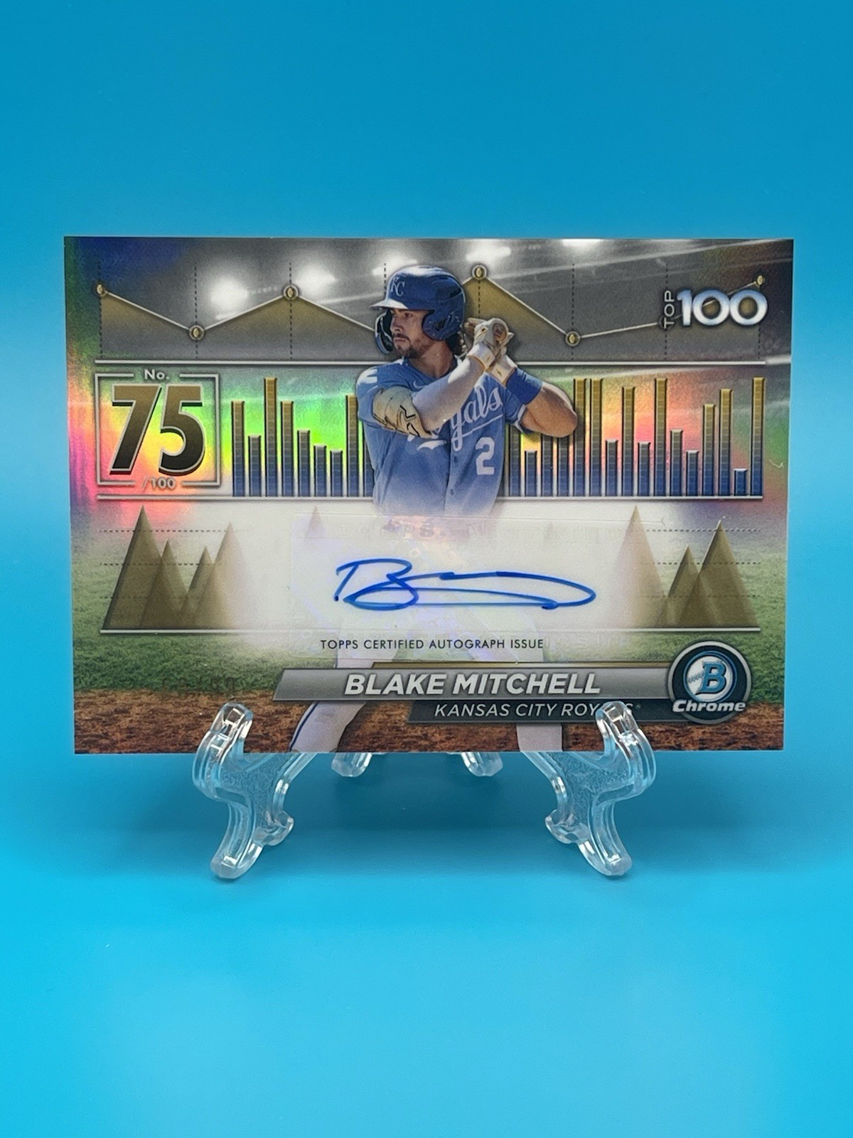2024 Bowman Scouts Top 100 Autographs Blake Mitchell #BTPA-75 /99
