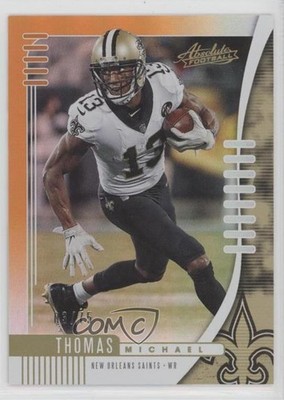 2019 Panini Absolute Orange Spectrum 3/75 Michael Thomas #78 02v3