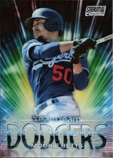 2020 Stadium Club Chrome Beam Team #BT-24 Mookie Betts Los Angeles Dodgers