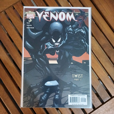Venom #15  Newsstand Variant - Twist - 2004 Direct Edition !!!