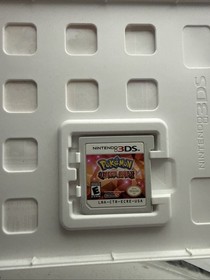 Nintendo 3DS Console Red Edition + 5 Pokemon Games - READ LISTING - Free Ship