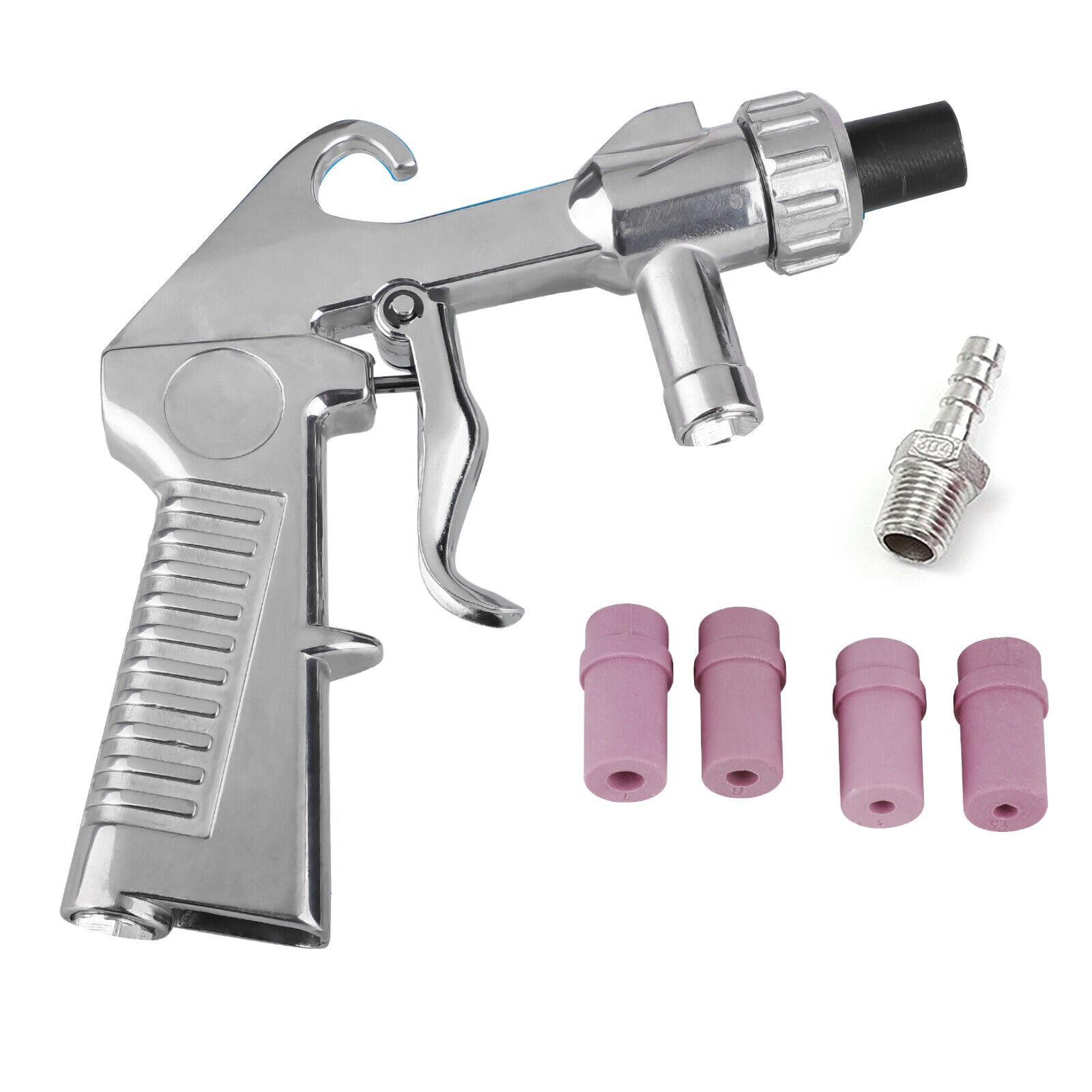 Sandblaster Gun Air Sand Blasting Ceramic Nozzles Set For Sandblaster Cabinet