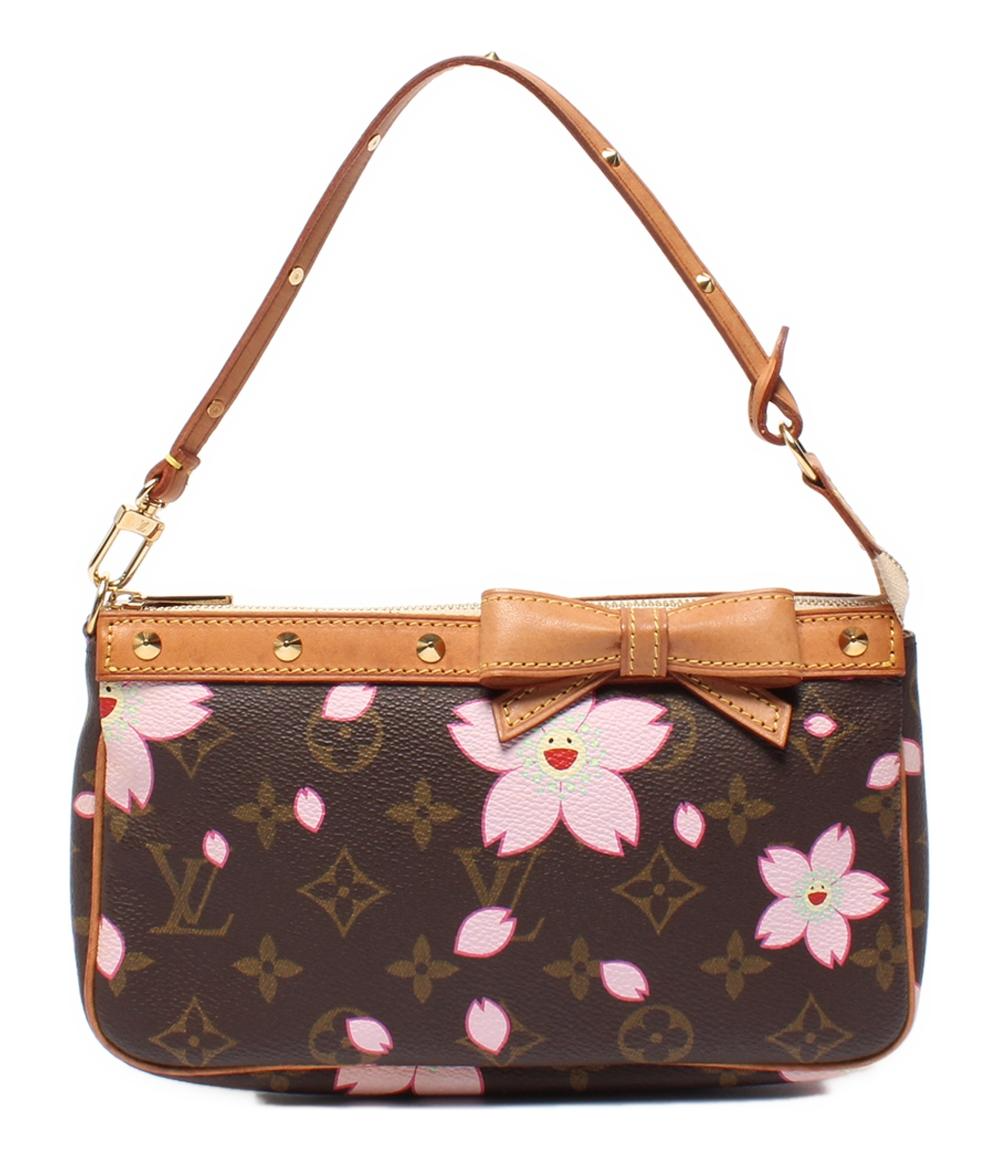 Used LOUIS VUITTON M92006 Pochette Accessoires Cherry Blossom Takashi Murakami