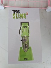 TPOB Slime 2 Barber Hair Clippers for Men 6800 RPM with Matte Green Case and X F