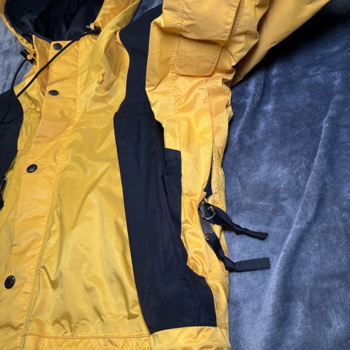 Vtg 1997 The North Face Mountain Light Summit Gold Gore Tex Jacket Small Yellow - Picture 6 of 16