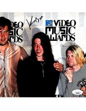 Krist Novoselic signed 8x8 Photo Nirvana
