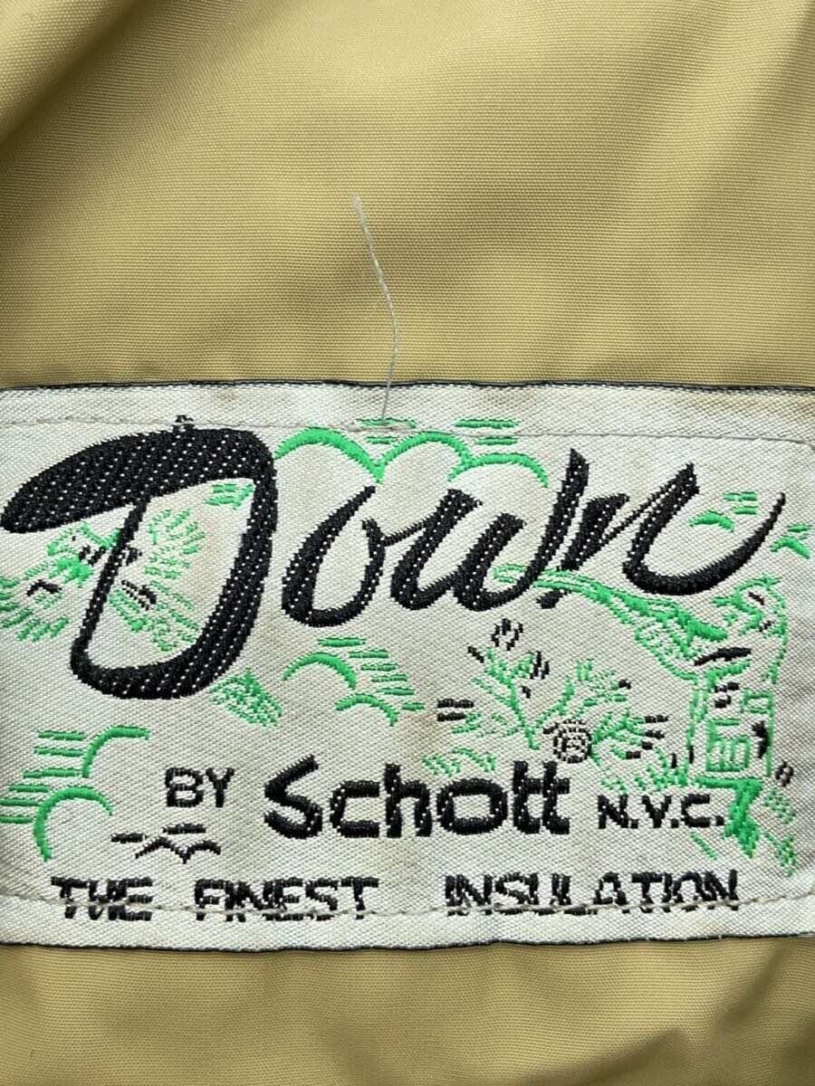 Schott Down Jacket L Black Plain - image 3