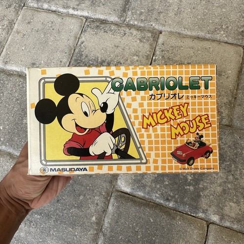 Vintage 1989 Masudaya Mickey Mouse Porsche Wind-Up New In Box for 35+ Years!!!!! - Picture 11 of 14