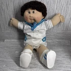 Vintage 1978/1982 Cabbage Patch Kid Red Hair Doll White Sailor Suit Preowned