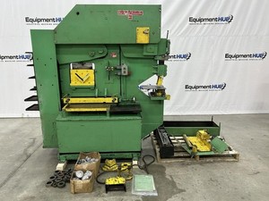 Uni-Hydro 95-24 95 Ton Hydraulic Ironworker w/ Tooling