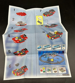 LEGO 4561 - Lot of 2  Instructions ONLY - 1999-Books 6, 7 - Railway Express