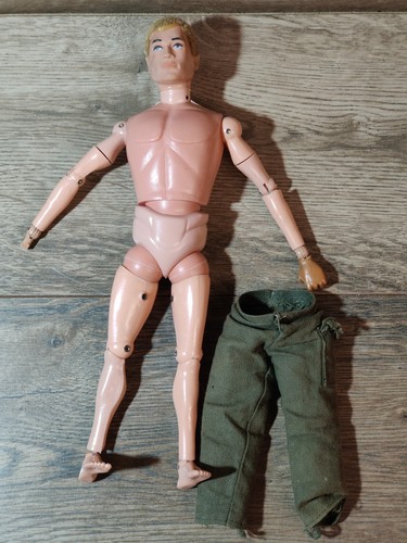 Vintage Palitoy Action Man 1964 Blonde Hair