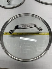 All-Clad Glass Lid 8.5” Inside 9" Outside Stainless Rim Replacement  Pots / Pans