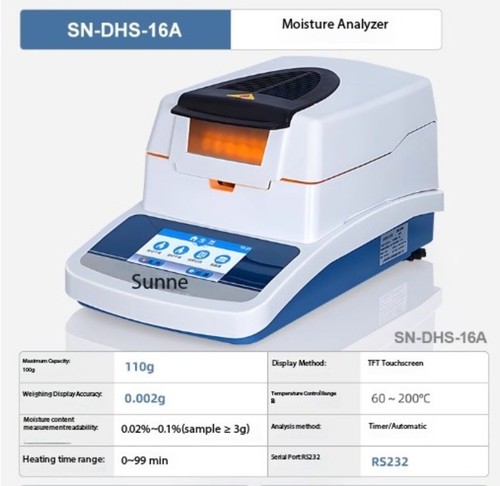 Automatic Rapid Moisture Analyzer Laboratory Halogen Grain Moisture Tester - Picture 17 of 22