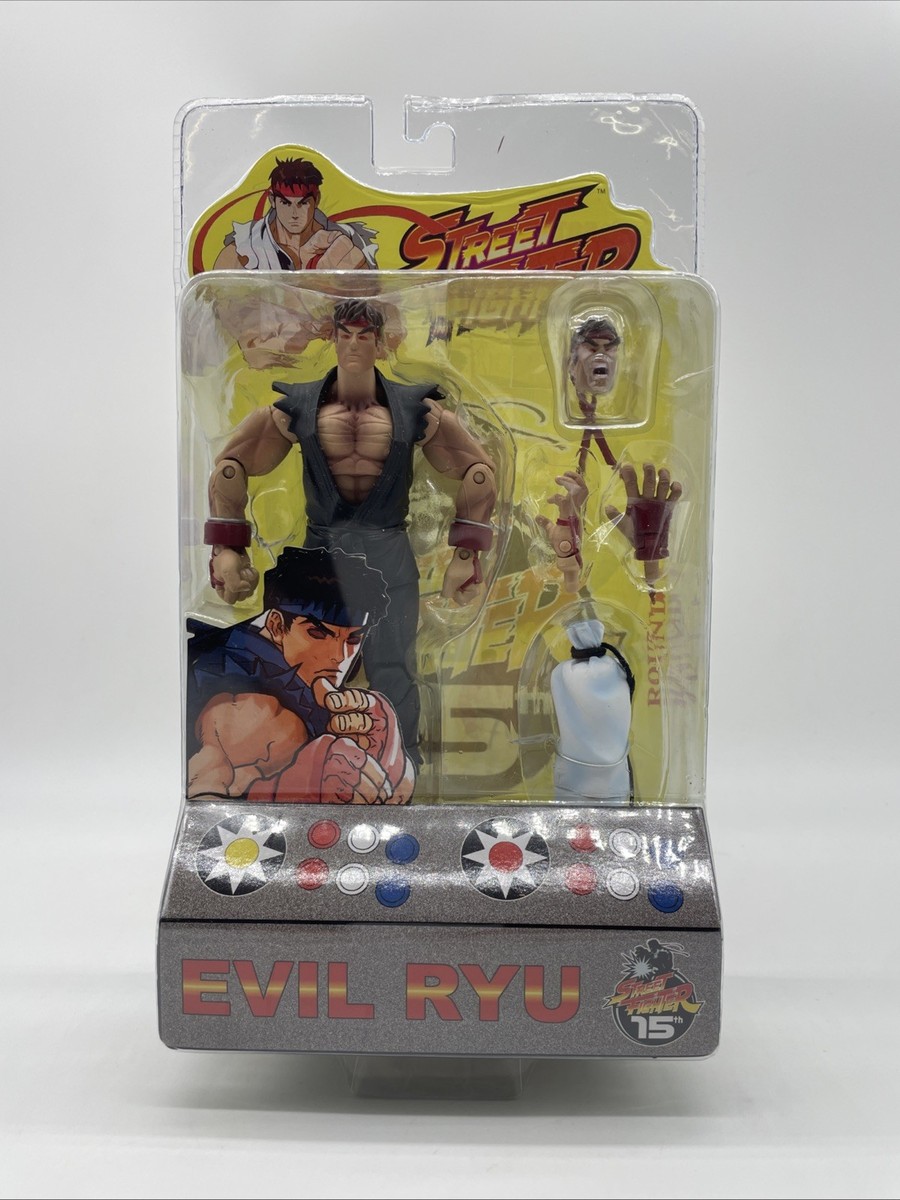 ストリートファイターSOTA TOYSセット SOTA Toys Street Fighter Evil Ryu Action Figure Round 1 Series New