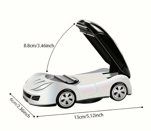 Car Phone Holder Mount 360° Rotating Dashboard Sticky Stand – Yellow - Picture 3 of 6